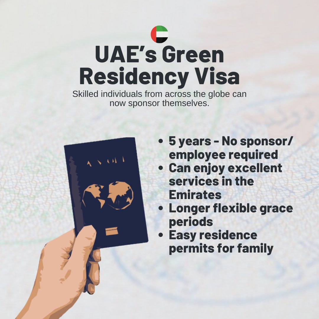 Mynameisbakir's tweet photo. #UAE has launched its “advanced #visasystem”   

 The issuance of the new regulations, including benefits, facilitie,s and new and diverse categories of visas, will meet the need and hopes of citizens, residents, investor and those wishing to work and live in the UAE. https://t.co/kxsJdR7cSe