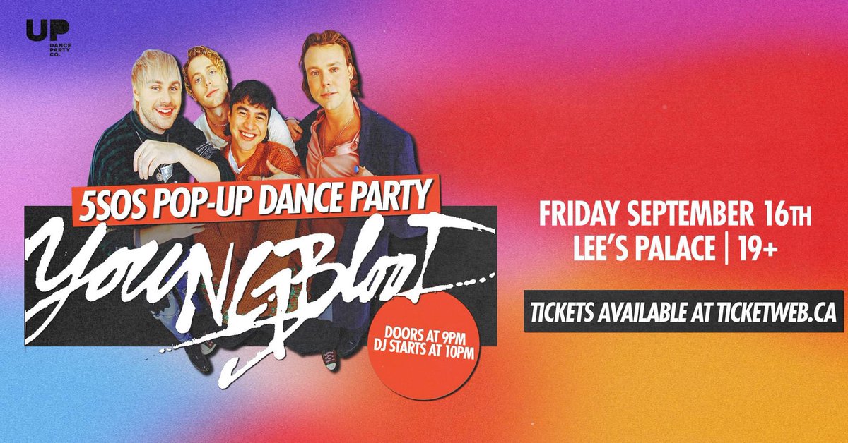 tylrbrmn's tweet photo. DJing this #5SOS Dance Party in Toronto next week! Come party with me! https://t.co/nhQkMz5rvZ
