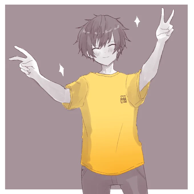 100点満点最高笑顔thank you………………………… 