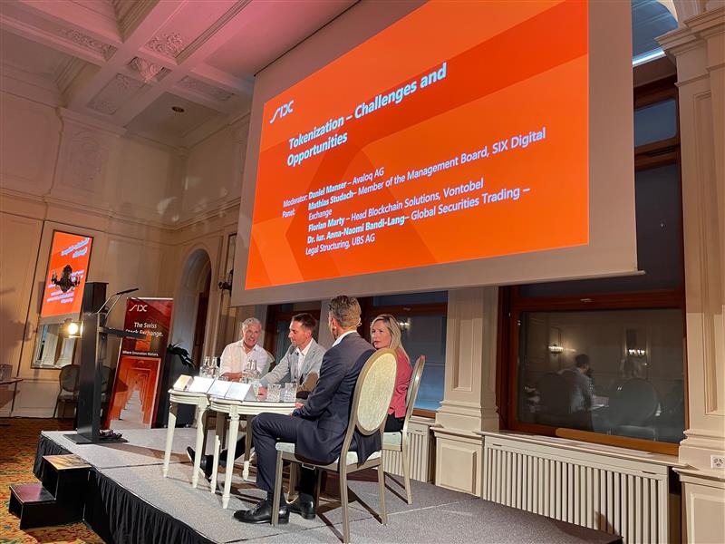 „The traditional #infrastructure is very efficient. However, we are talking about a #revolution: The #blockchain incorporates trust“, say Mathias Studach from SIX Digital Exchange in the panel on the challenges and opportunities of #tokenization. #SSPA