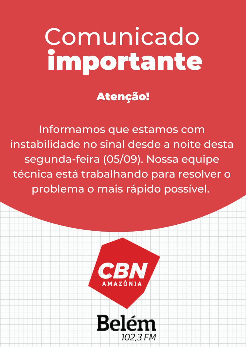 CBN Amazônia Belém tweet media
