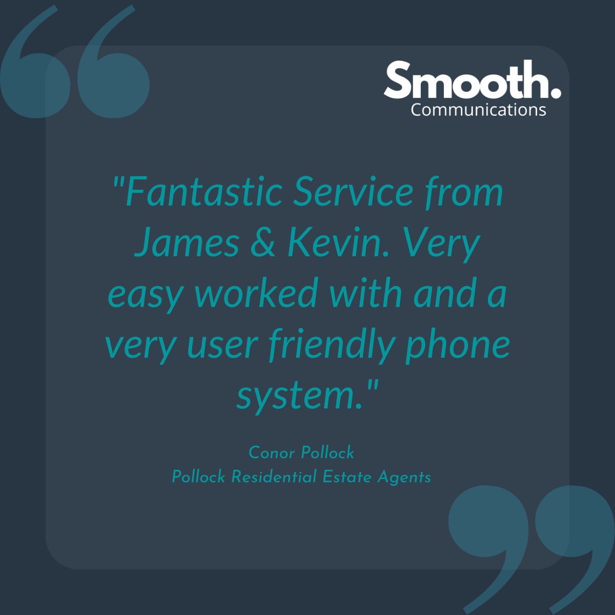 Smooth_Comms's tweet image. Why bang your own drum when your customers can do it for you...Delighted to hear you&apos;re enjoying your system, Conor.

#morethanacustomer