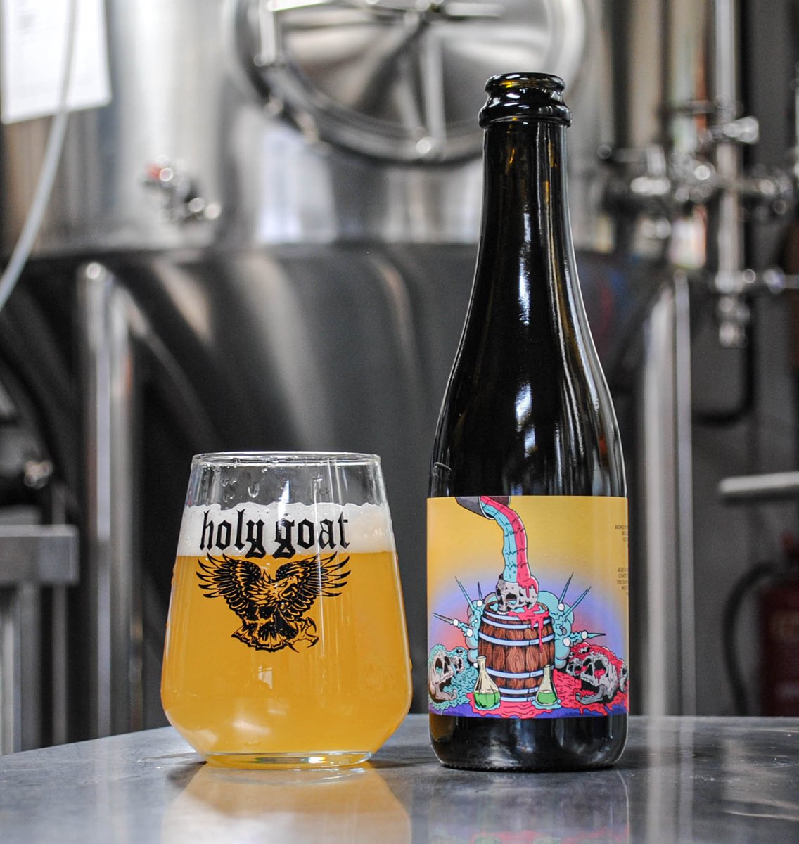 holygoatbrewing's tweet photo. Funk Weapon - 5.8%
Mixed fermentation golden sour
The first of three releases available this Friday from 5pm.
#Holygoat #mixedfermentation #Dundeebrewery #Dundee #Sourbeer #Sour #Funkweapon #Goldensour #beer #scottishbeer #craftbeer #mixedferm #brewery #doommetal #metalbrewery https://t.co/mP7ApswdLN