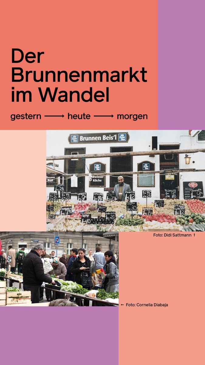 CDlabaja's tweet photo. Ein paar freie Plätze gibt es noch für den Instawalk am 15.9 um 17h zu unserer Ausstellung der #Brunnenmarkt im Wandel. Wer mit mir auf Erkundung gehen möchte. Bitte gerne. Der walk wird von @igersaustria organisiert
#igersaustria #wienmuseum
@wienmuseum https://t.co/2DtYckchZJ https://t.co/wvSoXoOuXW