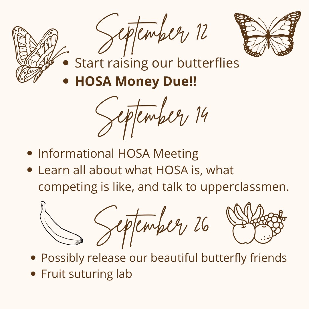 EastMedClub's tweet photo. September Meetings &amp; details on the Judy Buckenmeyer drive! Thank you to everyone who joined us at our first meeting! https://t.co/agI5ISqXVy