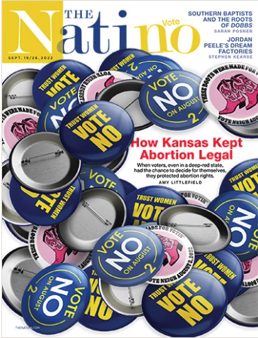 Amy Littlefield (@amylittlefield) on Twitter photo My cover story in the latest issue of <a href="/thenation/">The Nation</a> is about how Kansas kept abortion legal—and how the pro-choice majority is finally finding its voice:
thenation.com/article/societ… My cover story in the latest issue of <a href="/thenation/">The Nation</a> is about how Kansas kept abortion legal—and how the pro-choice majority is finally finding its voice:
thenation.com/article/societ…