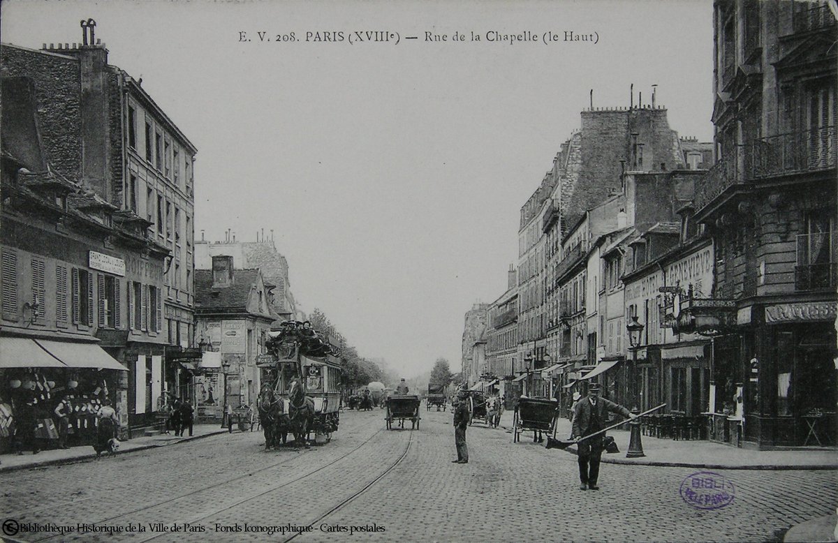 BibHavel's tweet photo. [Chapnum animale] Rue de la Chapelle, les chevaux tiraient aussi les autobus !

https://t.co/LgmtnFNKRq

#Chapnum #Chapellenumérique @BibParis @bibhistorique @marie18paris  #Animaux #Automnedelascience https://t.co/NuNvwJNYwi