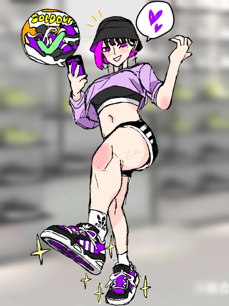 UWAbami1420's tweet photo. ADI2000購入記念💜
👟 #ADI2000 #adidas
#絵描きさんと繋がりたい #イラスト好きさんと繋がりたい #絵柄が好みっていう人にフォローされたい #創作クラスタさんと繋がりたい #バミアート https://t.co/433DtbWLzZ