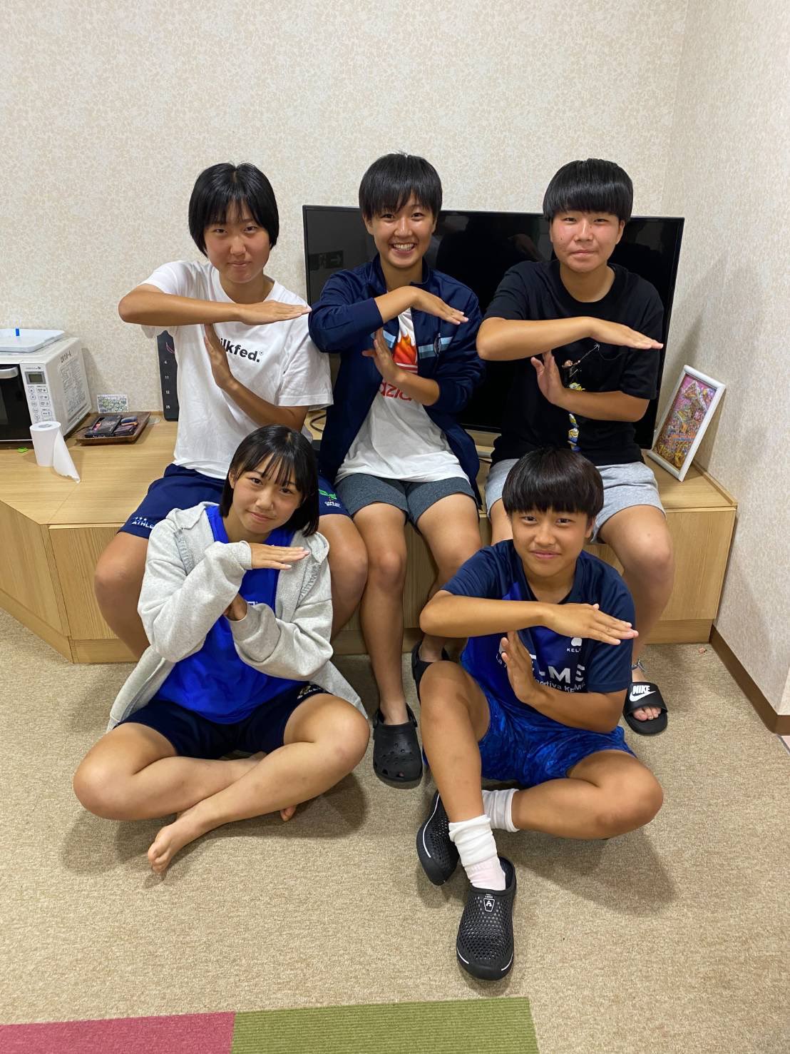 NIKE 帝京第三高校女子サッカー部ユニフォーム : ジャージ