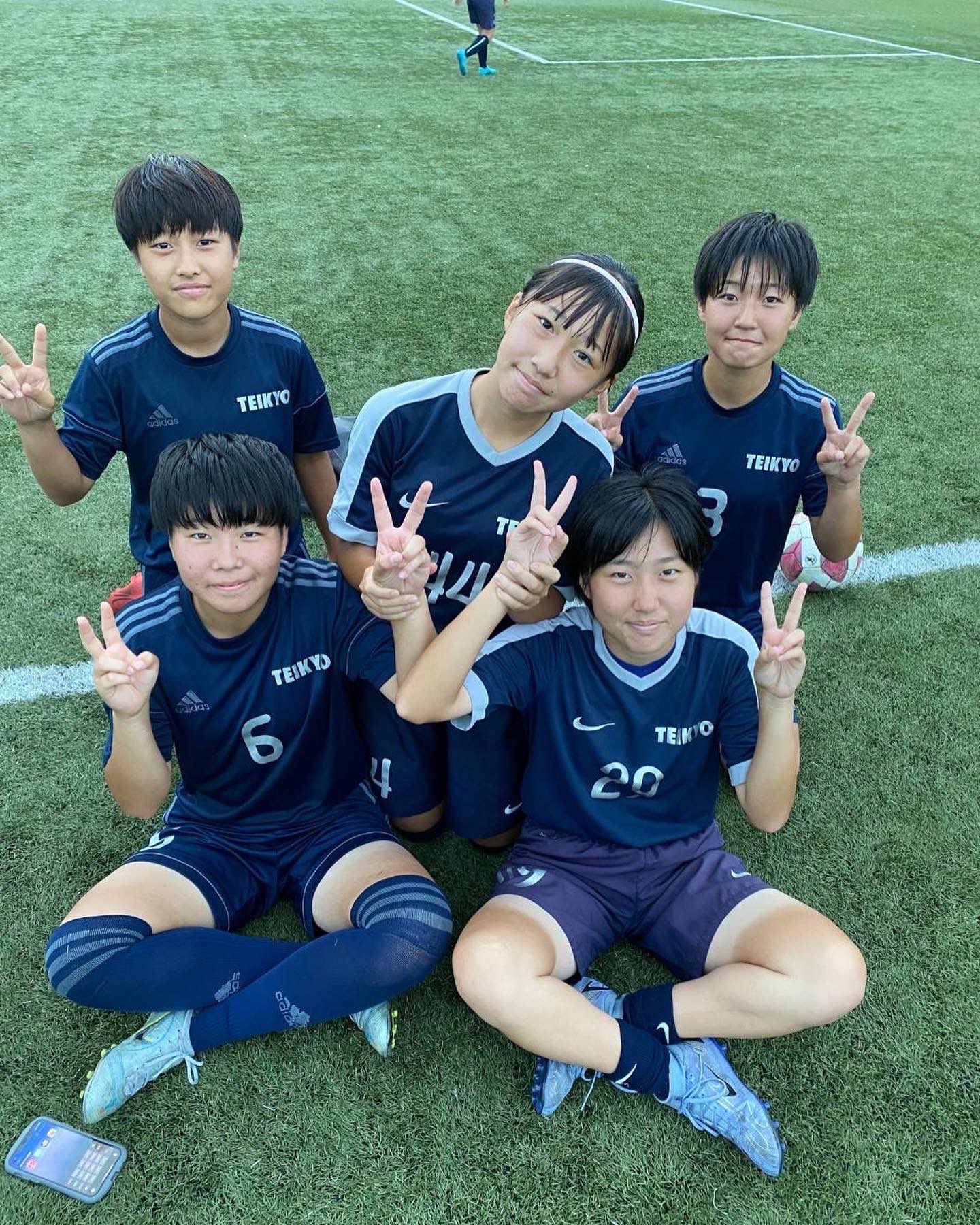 NIKE 帝京第三高校女子サッカー部ユニフォーム : ジャージ