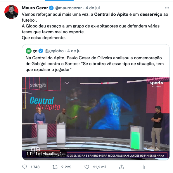 maurocezar's tweet photo. Consultei a @ruelrenata quando trabalhávamos na mesma empresa, entre 2019 e 2020.
Não o faço mais, por discordar frontalmente de suas manifestações sobre arbitragem.
Como não peço opinião a muitos da Central do Apito, que tanto critico.
Homem?
Mulher?
Não importa (segue o 🧶) https://t.co/71f3bXONr1