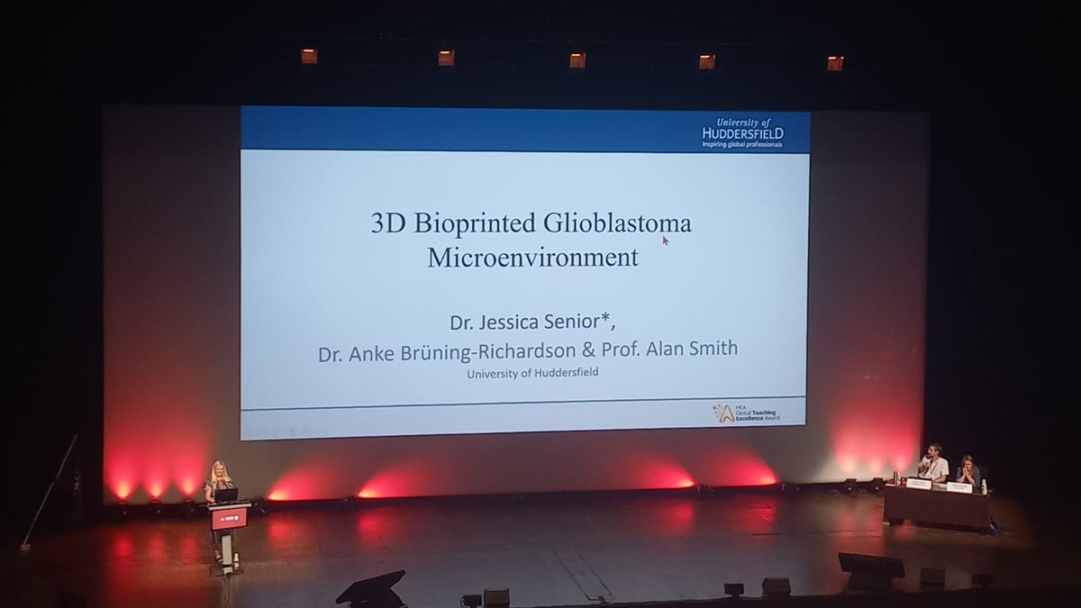 DrJessicaSenior's tweet photo. Presented to my largest audience today with a max capacity of 1300 people! 👩🏼🏫
Anxiety and nervousness now replaced with much excitement and a little fulfilment 🙂
#ESB2022 @ProfAlanMSmith @AnkeBgyar @HuddersfieldUni @WeLoveResearch #3Dbioprinting #tissuemodels https://t.co/oHHi5PiLxj