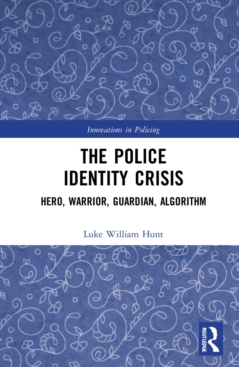 CJ_Editor's tweet photo. Paperback now available for preorder!

"It is hard to imagine a timelier book than this engaging &amp; illuminating meditation on the current 'identity crisis' of the #police." Brian R. Clack, U. of San Diego

https://t.co/a91RR3PCeP

#PoliceIdentity @TheIACP @CALEA_org @GLFOP https://t.co/jcU897eqYU