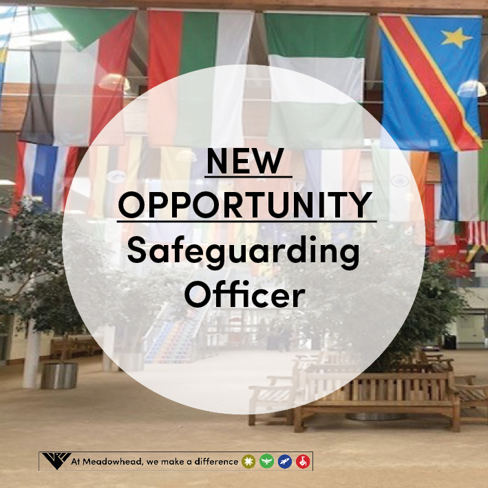 NEW OPPORTUNITY - Safeguarding Officer. 

For more information and to apply visit mhsch.uk/safeguardingof…