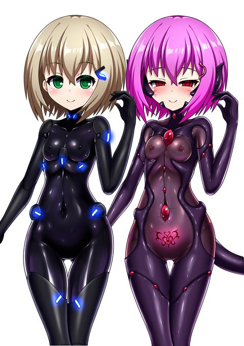 ゲーム版におけるリタの立ち絵です。
差異としては、以前ツイートした通り堕ち後もおっぱいが小さいままになり。それに伴ってデザインも若干変わっています。 