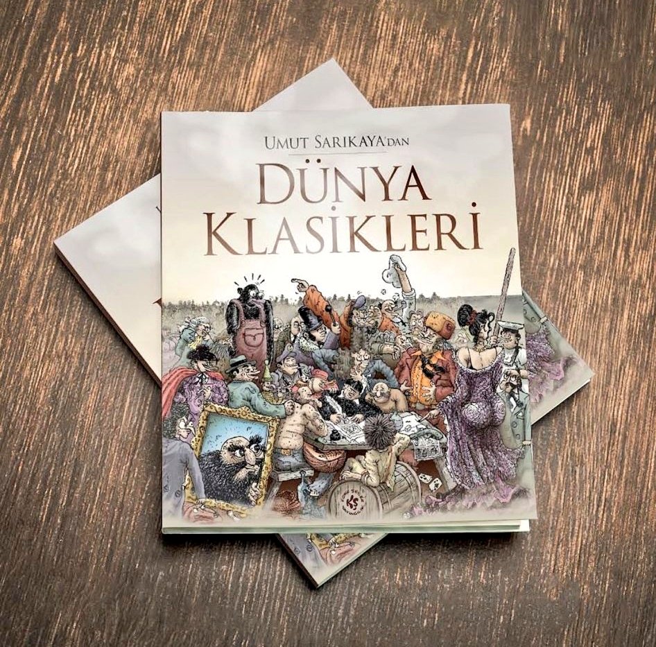 NaberDergi's tweet photo. Yedi yazar, tek çizer. 

Umut Sarıkaya'dan Dünya Klasikleri 20 Eylül'de satışa çıkıyor. 

Ön sipariş için; https://t.co/9gL5ViqVLt https://t.co/QZfPJpvbOn