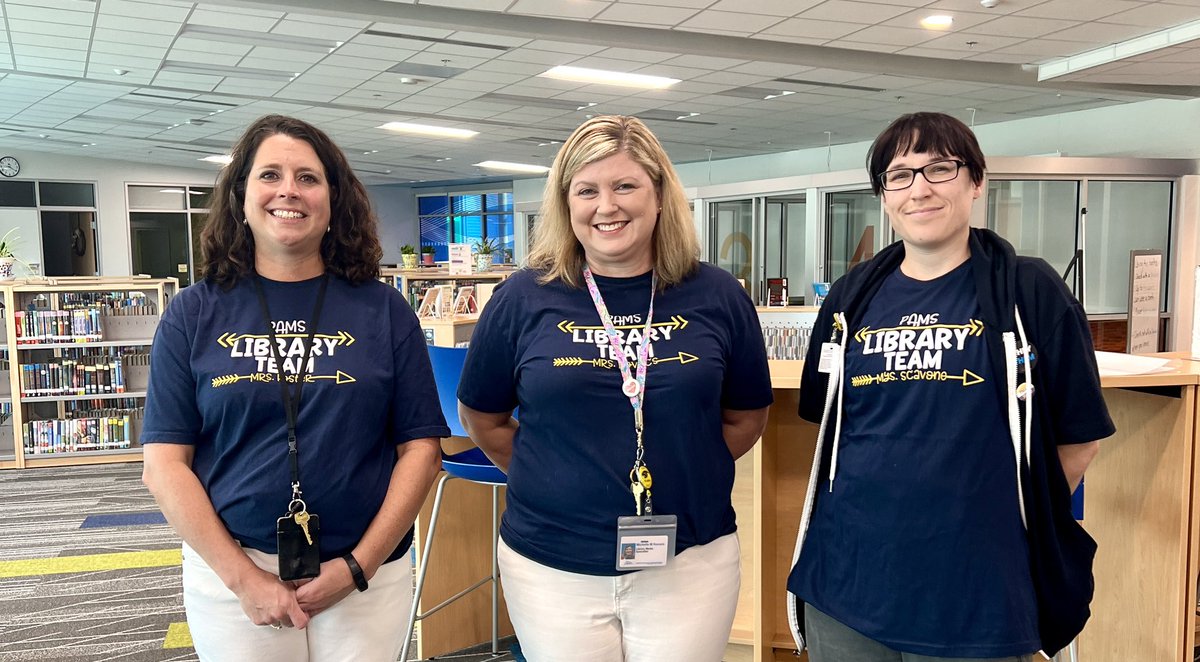 pantherslms's tweet image. Here we go! #libraryteam #pamspanthers