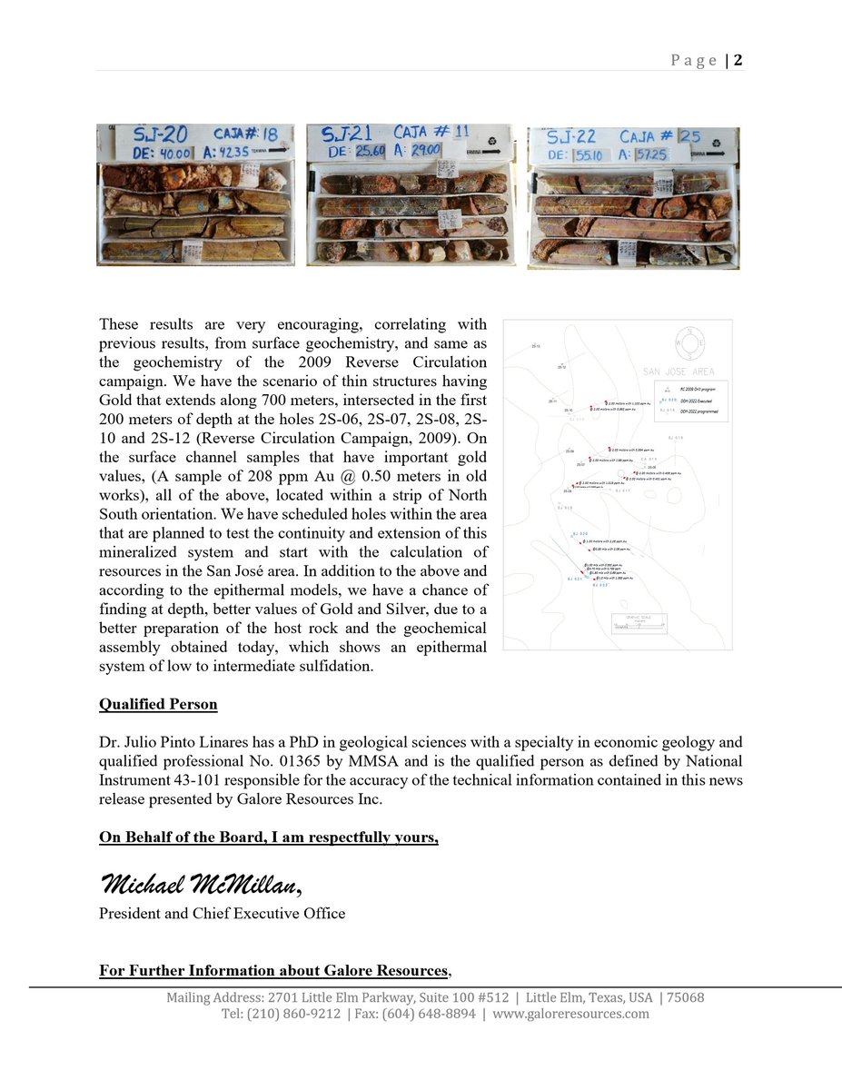 Galore Resources Inc tweet media