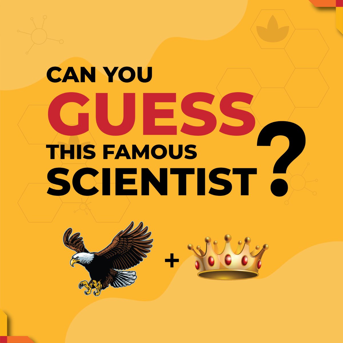 LearnVectorsApp's tweet photo. Look closely🧐 Can you guess? Well if you think you know your scientists well enough, your intelligence has been put to a test😎 Let us know in the comments if you got the name right! 😁

Follow @LearnVectorsApp for more and download the app now! https://t.co/65ytqufX1H