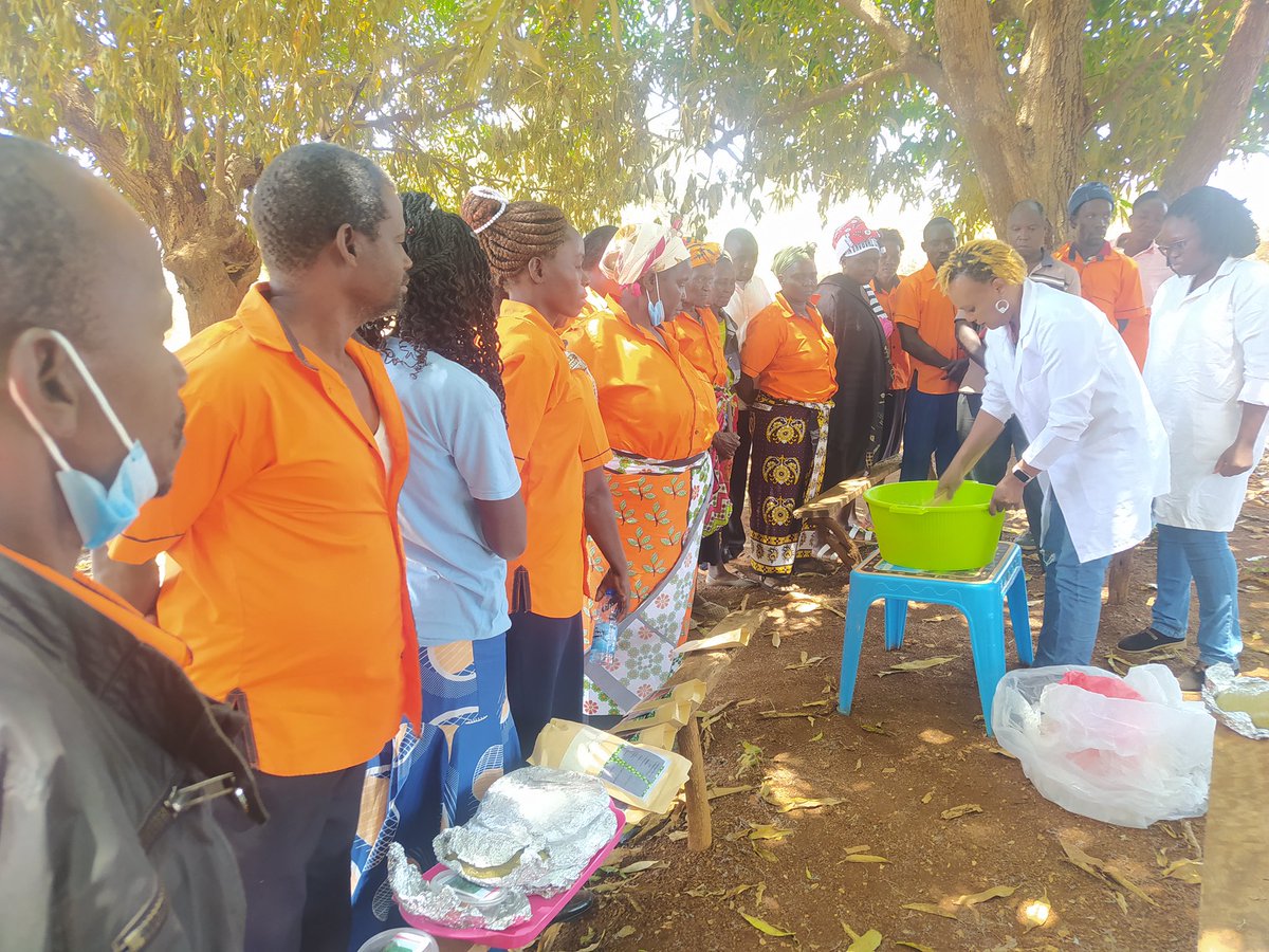 DrKathyKunyanga's tweet image. Validation and Promotion of Integrated Climate-Smart Green Gram Technologies for Improved Livelihoods in Kenya. Training on green gram value addition for farmers in Tharaka Nithi county. #ValueAddition #GreenGrams #KCSAP