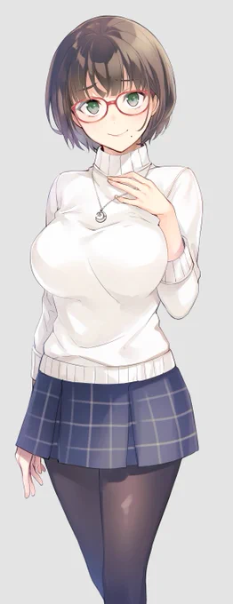 あまり描いてなかった#黒タイツの日 