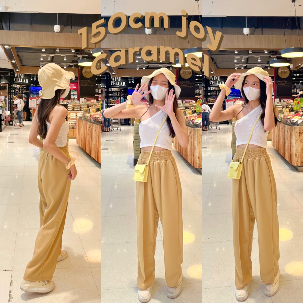 looookmai's tweet photo. มันเป็นเอ๋งเลย น่ารักอะ🥹🫶🏻กางเกงสำหรับสาวตัวเล็ก 150cm ที่ดี สีสันก็สดใสสุด!!! ของแบรนด์ play work นะ ช่วยโกงความสูง ขาดูยาวพรางหุ่น-สะโพก เอวเล็กพุงหาย💥 ชอบตรงนางแบบของร้านก็คือตัวจิ๋วเดียว🤏🏻เห็นภาพเลยว่าถ้าสูงประมาณนี้ๆ ใส่แล้วปลายขาจะประมาณไหน แต่ 160+ ก็ใส่ได้น้า ขาไม่ลอย https://t.co/ic8J6qEvxu