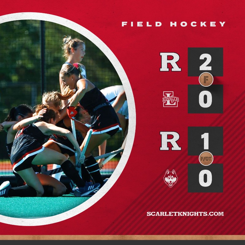 RUAthletics's tweet photo. We picked up 6⃣ wins during the first full week of fall sports action! #GoRU