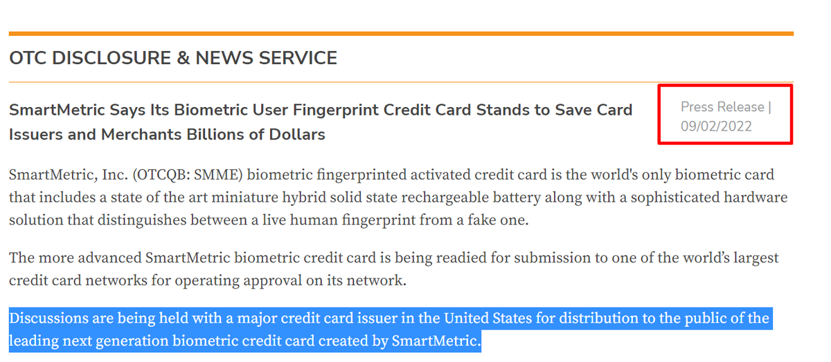 WhalePenny's tweet photo. $SMME Working on a deal with Visa/MasterCard 👀 https://t.co/09UKF0R4mL