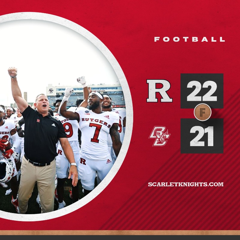 RUAthletics's tweet photo. We picked up 6⃣ wins during the first full week of fall sports action! #GoRU