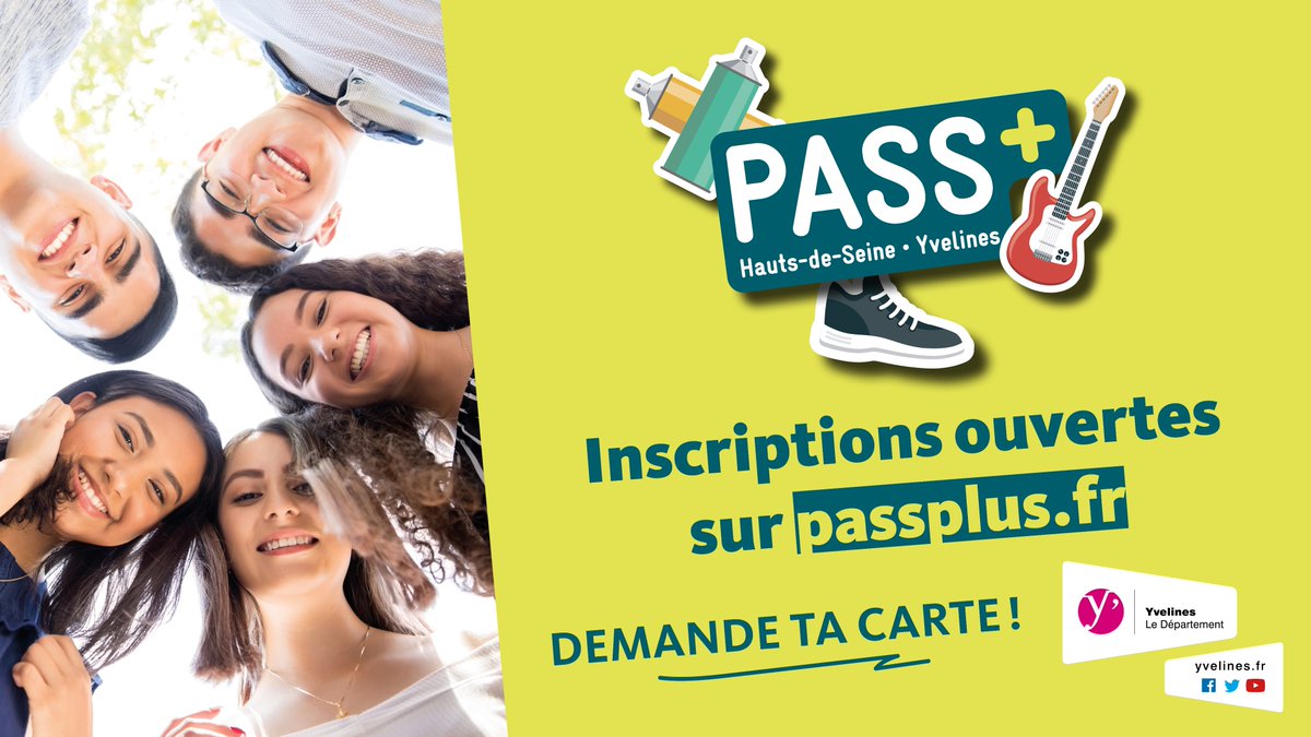 Les_Yvelines's tweet photo. #PassPlus 🏉 Belle nouvelle ! Près de 4 jeunes sur 10 ont utilisé leur Pass+ en 2021/2022 ! Face à ce succès, le Département étend le dispositif aux jeunes majeurs issus de l’Aide Sociale à l’Enfance et des Foyers de Jeunes Travailleurs.
➡️https://t.co/eBIDBQ6kY6 https://t.co/IpFNTu8Bj0