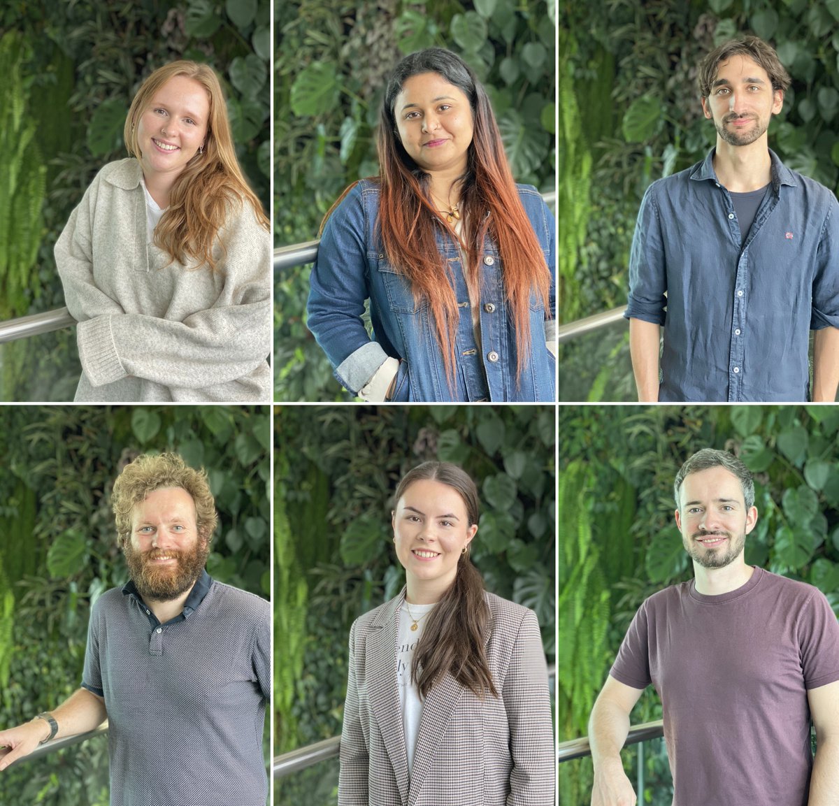 IngenzaLtd's tweet photo. A very exciting couple of weeks here at Ingenza as 6 new scientists have joined our team! A very warm welcome to Catherine, Tabassum, Federico, Connor, Grace &amp; Colm. Thank you for choosing Ingenza to further your careers! #NewColleagues #Welcome #TeamIngenza 🧪🧬🌱🔬🦠💊🧫 https://t.co/aiGgXzEw9H