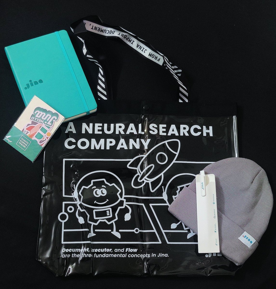RishiBytes's tweet photo. Received these amazing @JinaAI_ Swags as a part of the JCAP Program! 

Also I had been working on a blog with @Saboo_Shubham_ which is going to be released soon.
 
Stay tuned! https://t.co/PQG3XgsyGe