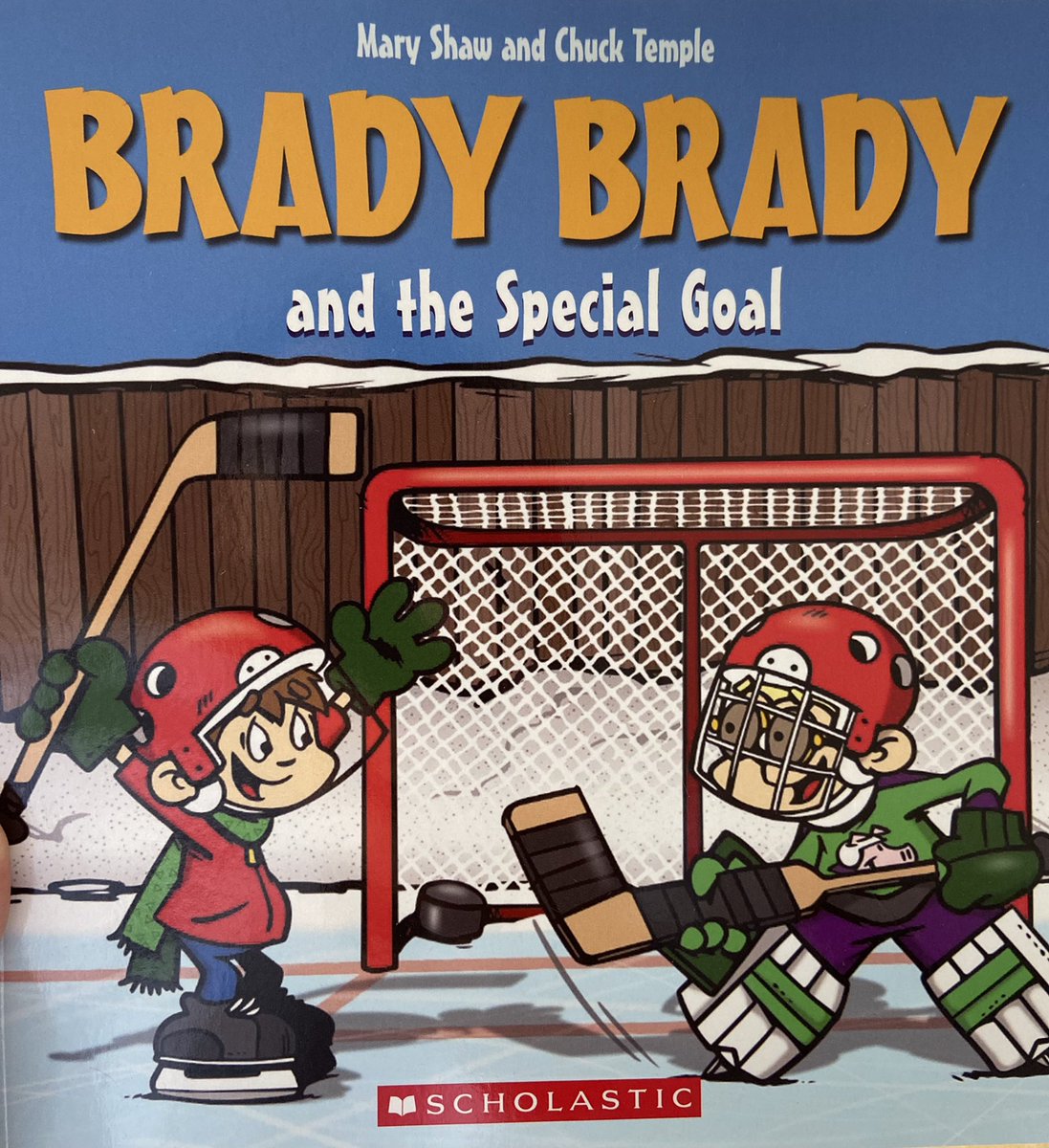 The newest book in the BRADY BRADY series release date is September 6th.   TODAY! TODAY! is September 6th 🎉💥🏒<a href="/scholasticCDA/">Scholastic Canada</a> <a href="/chaptersindigo/">Indigo</a>