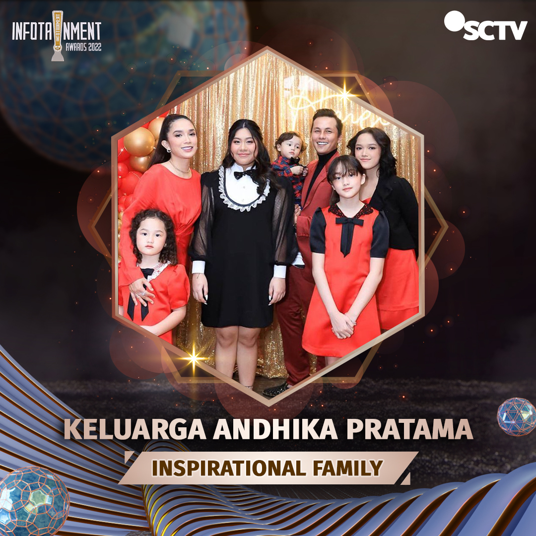Dukung Keluarga Andhika Pratama untuk memenangkan Kategori INSPIRATIONAL FAMILY di Twitter dengan cara like foto berikut! Cek syarat &amp; ketentuan di slide berikutnya, ya! 

#IAG #InfotainmentAwards2022 #SCTVSpesial #IA2022Andhika