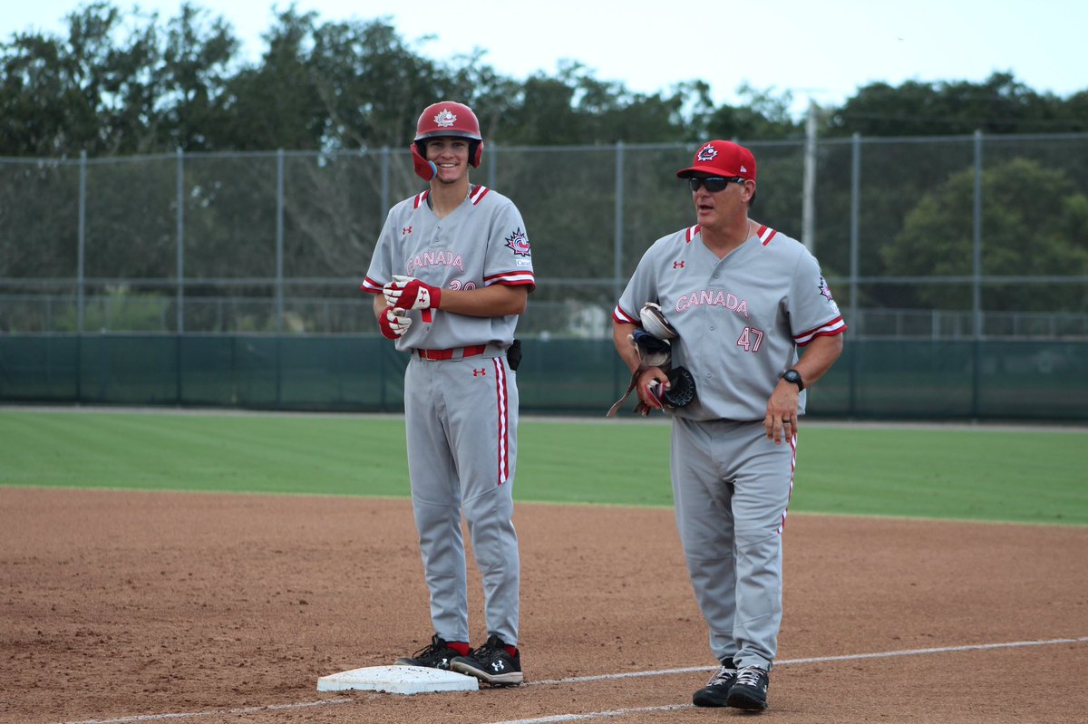 🗣 GAMEDAY! 

🆚 Chinese Taipei 🇹🇼
⏰ 1:00 PM ET
🏟 Toronto Blue Jays Player Development Complex

All smiles and ready for our last international exhibition game 😁

⚾️🇨🇦

#JNT #BaseballCanada #U18WorldCup