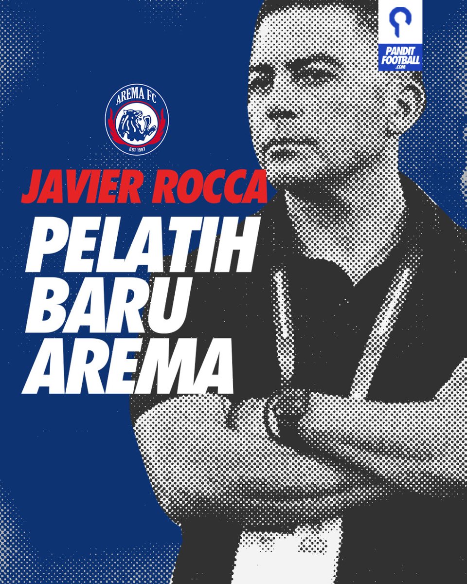 panditfootball's tweet photo. Javier Rocca diperkenalkan sebagai pelatih Arema hari ini. 

Rocca sebelumnya ditunjuk menjadi pelatih Persik Kediri sejak 11 November 2021, dan didepak per tanggal 13 Agustus 2022.
  
#AremaFC #JavierRocca https://t.co/GCoHpgARuS