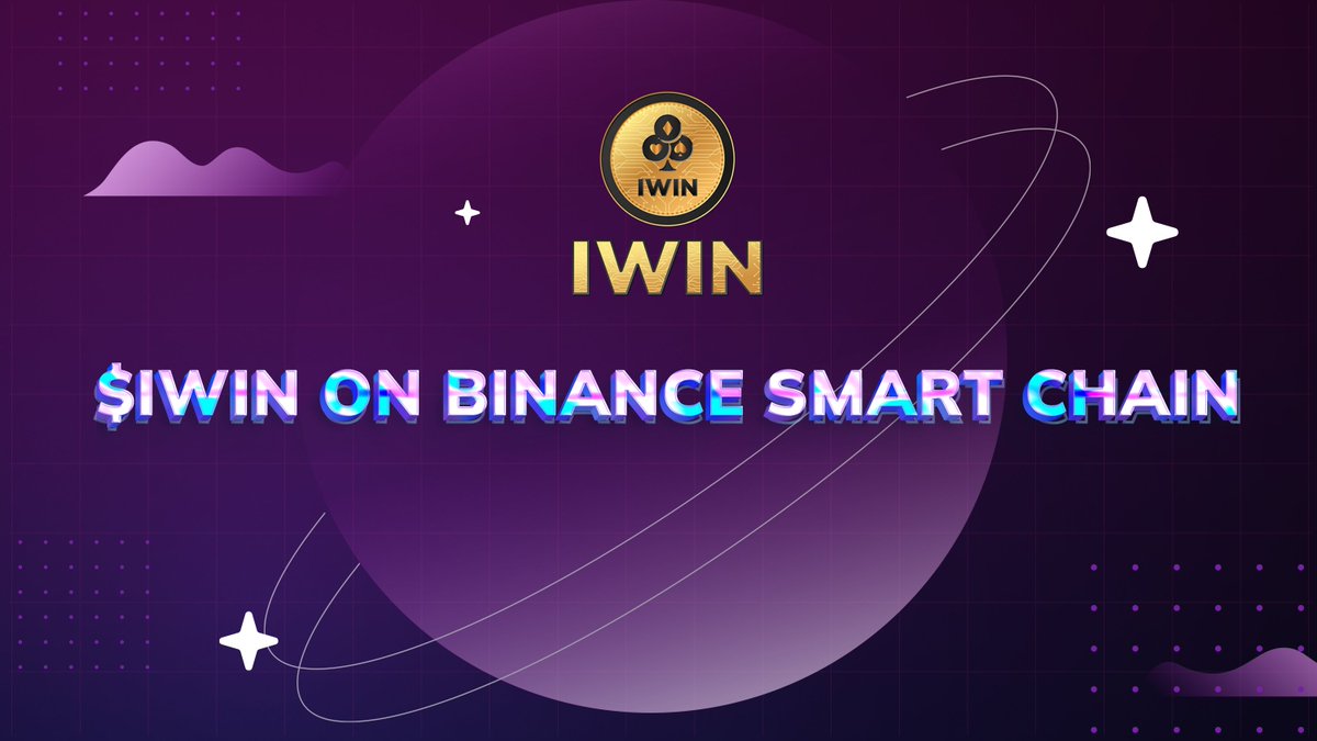 🎮 IWIN is an I-Gaming x NFT platform on the Binance Smart Chain.
🔥IWIN Features:
🔹I- Gaming
🔹Minting NFT 
🔹Farming &amp; Staking
🔹Hyper Referral
🔹Multiple Buyback
🔹Compound reflection
🔰#SAFU Token
✅Audit: Solidity Finance and CertiK
TG: t.me/IwingameGlobal