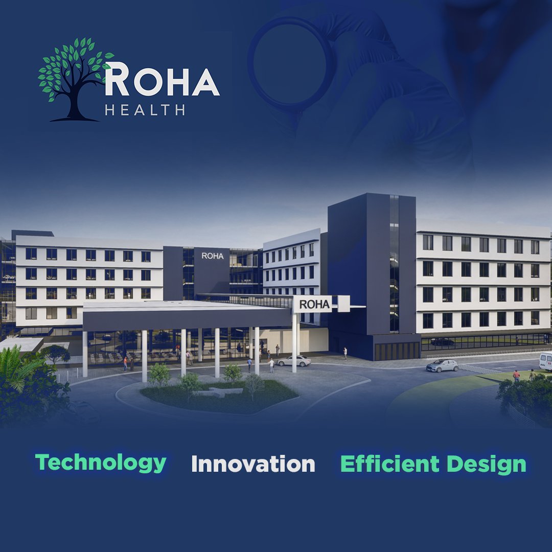 Our hospital will be unparalleled in its use of technology, innovative and efficient design to support our staff, and thoughtful details that enhance the healing environment.

#RohaHealth #RohaMedicalCampus #Healthcare #Hospital #Ethiopia