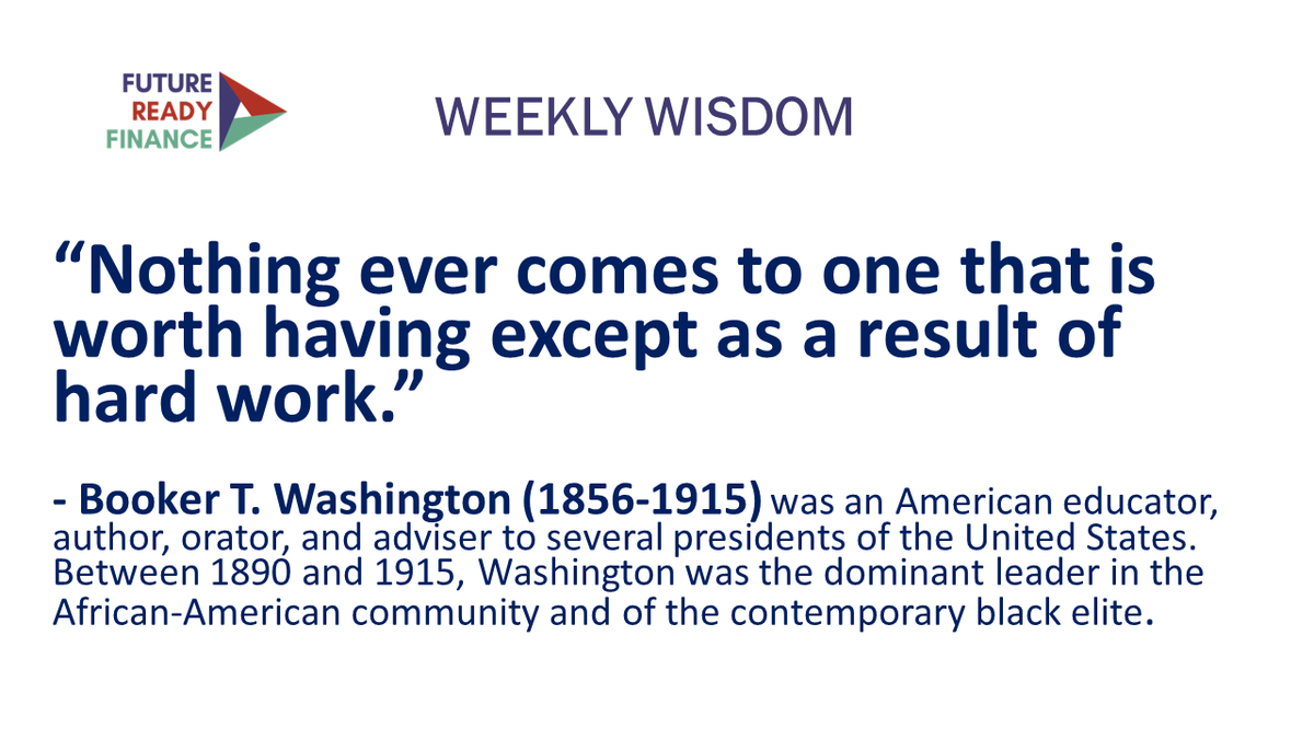 This week's #WeeklyWisdom.