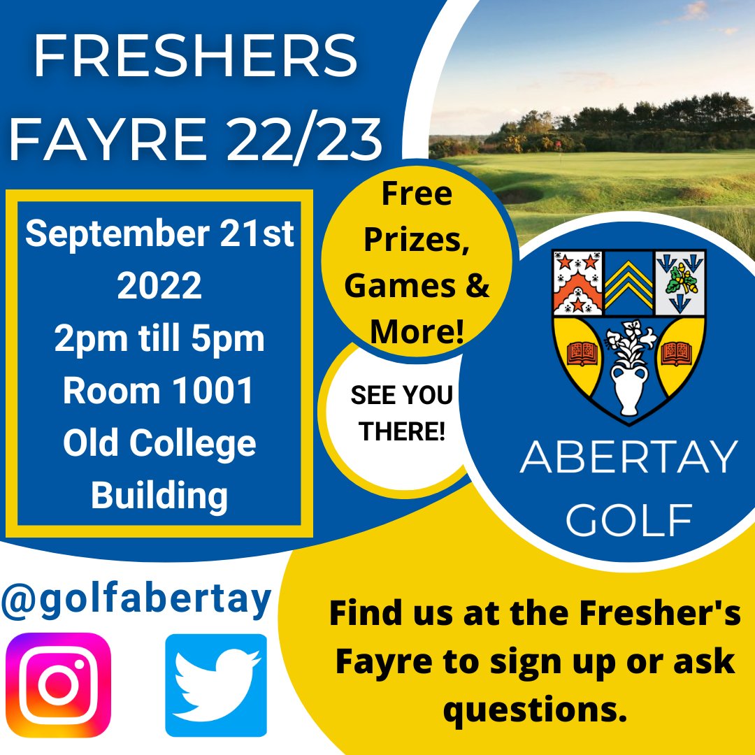 Abertay Golf tweet media