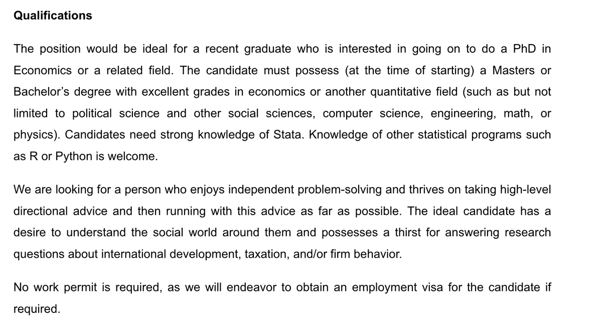 DinaPomeranz's tweet photo. Wanna join my research team in Zurich as a pre-doc/research assistant?

Come work with us on projects about public policy and economics in Chile, Ecuador and Tanzania.
https://t.co/dd137KhEK5

@econ_ra https://t.co/sEAkDcPHXO