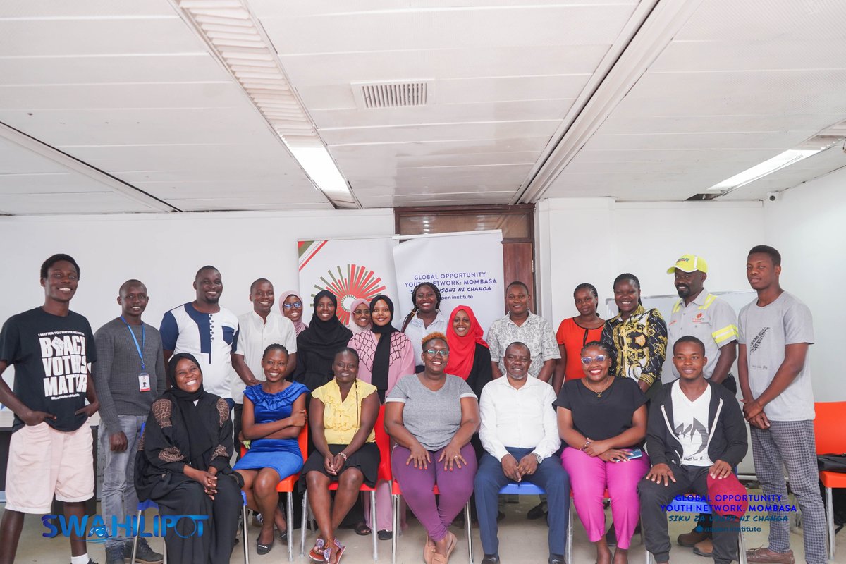 toolkitafrica's tweet photo. Young people are not aware of the soft skills and sector-specific skills required by employers.TTI yesterday offered training on Employability Skills to youth at @Swahilipot Hub Foundation Mombasa.
#training #emotionalintelligence #work #youthempowerment #youthdevelop https://t.co/3SOAYWcX59