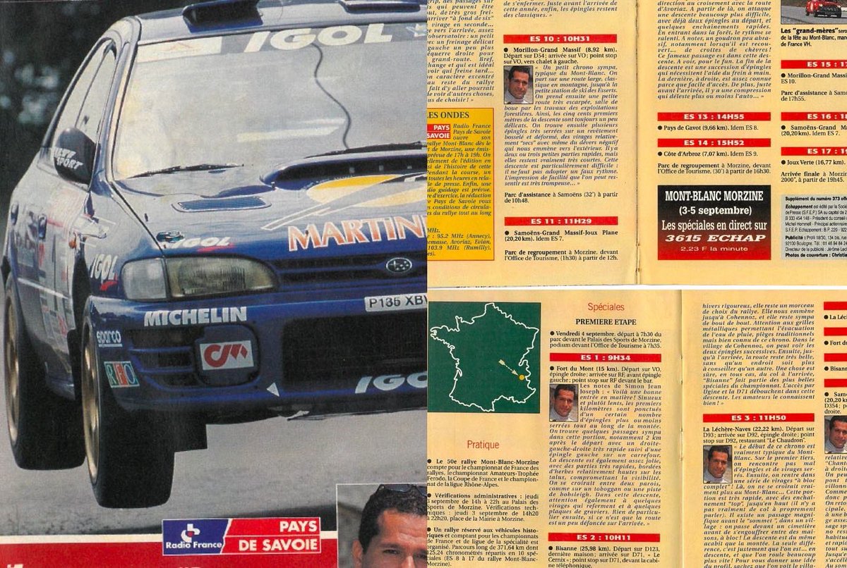 SimonJEANJOSEPH's tweet photo. Début des recos du Rallye du Mont-Blanc aujourd’hui avec Patrick 📝 Petit souvenir de 98’ avec le guide Echappement 😜 

#MontBlanc #GPXLogistique #LaMarinaduMarin #Motul #LongHorn #Michelin #oOvango #SafePark #AlpRacingSuspension #P1 #TechnoPlus #LaMartinique #EnseignesPlexi https://t.co/bwNWXzMmPh