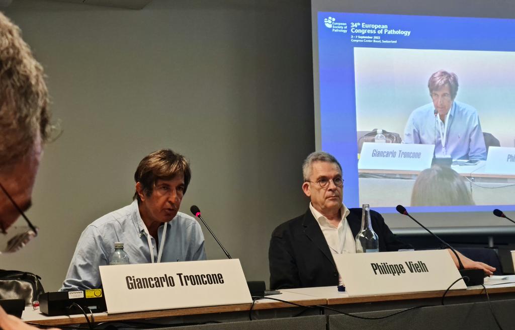 Lola Lozano (@mdlozanoe) on Twitter photo Starting an exciting sesion with the best chairs, Profs. Troncone <a href="/giankitronky/">Giancarlo Troncone</a> and Vielh <a href="/PVielh/">Philippe Vielh</a>: "Recent advances in molecular cytopathology". @esp_congress <a href="/ESP_Pathology/">European Society of Pathology (ESP)</a> #ECP2022Basel Starting an exciting sesion with the best chairs, Profs. Troncone <a href="/giankitronky/">Giancarlo Troncone</a> and Vielh <a href="/PVielh/">Philippe Vielh</a>: "Recent advances in molecular cytopathology". @esp_congress <a href="/ESP_Pathology/">European Society of Pathology (ESP)</a> #ECP2022Basel