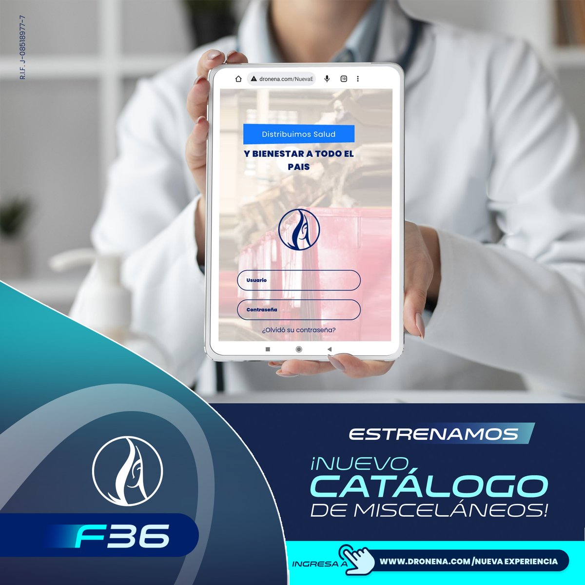 DronenaVE's tweet photo. ¿Tienes una #Farmacia y necesitas acceso a todo el #portafolio de #miscelaneos que tenemos para ti?
En nuestro #Catalogo encontrarás:
🪙 Precio 📦 Unidad de Manejo 🛒 Inventario 🧴 Presentación 🔎 fecha de expiración y más
Ingresa a: https://t.co/7d9wmZ3tpn https://t.co/9s0gIXLzDs