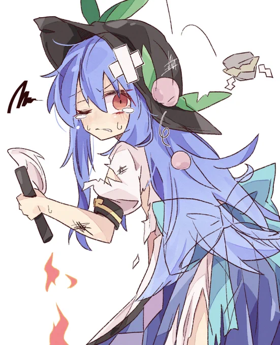 天人敗北! 