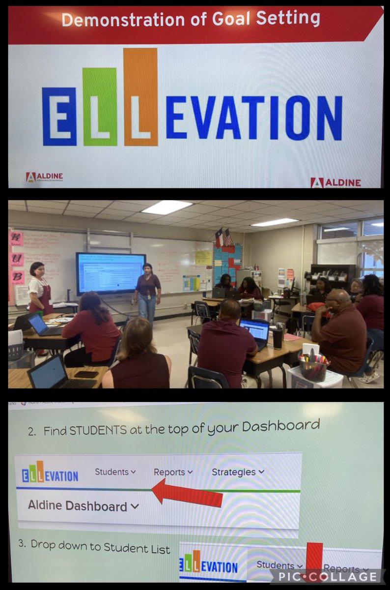 DelilahStJulia1's tweet image. Our Instructional Specialists are getting our morning started @ReedAcad_AISD with #Ellevation goals. #ConstructingTheRoad 🚧