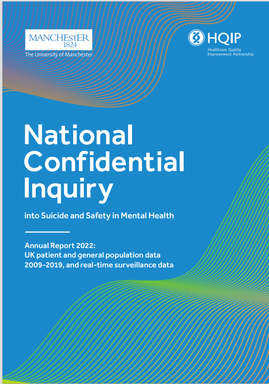 NCISH_UK's tweet photo. There are over 4,000 suicides per year by men in the UK. Over 1,100/yr are by male patients. Recent years have shown an increase too. See our Annual Report including links to key messages, videos and summary https://t.co/DqPr7BxP3B #WorldSuicidePreventionDay #WSPD2022 https://t.co/E80BCYQbOM