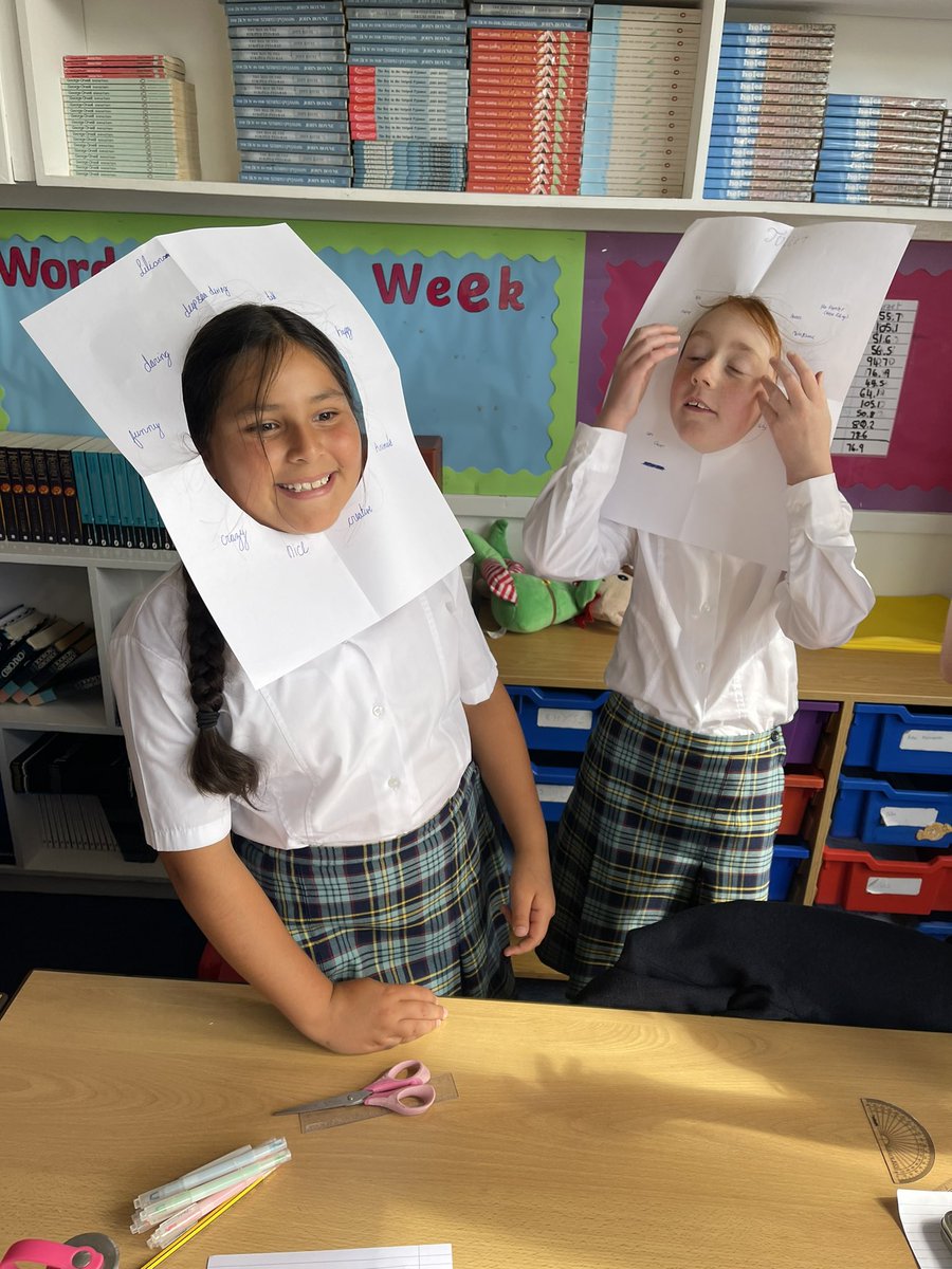 MonktonEnglish's tweet photo. #MonktonYear6 are getting to know each other again after a wonderful summer break through the use of adjectives, nouns and phrases! #MonktonEnglish #MonktonCollaboration #MonktonLiving @MonktonBath @MonktonPrep https://t.co/vpLdKIFtml