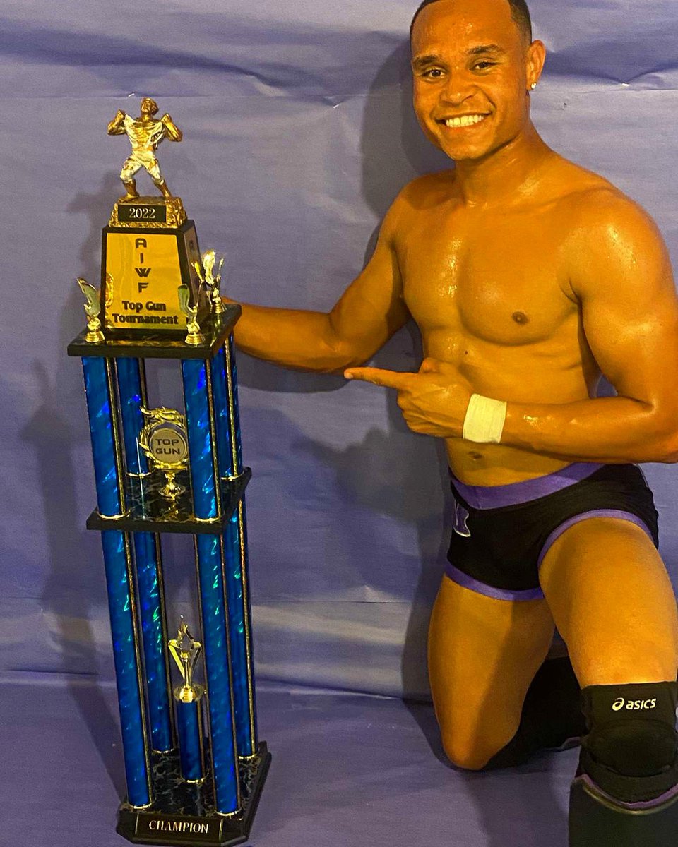 real_alexbryant's tweet photo. Winner of the the inaugural @aiwfwrestling βTop Gunβ Tournament! ππ½
Just a man on a mission to show how hard work can pay off! πͺπ½
#ImpactPlayer #MoodShifter #TrendingTopic #ProWrestler #ProWrestling #CYNProject #PlayboyAlexBryant #TopGunTournament #AIWFWrestling https://t.co/Ks4X9R4kEs